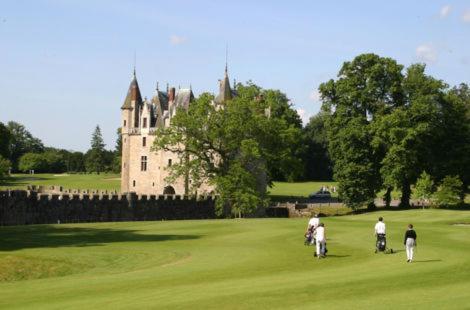 Cottage Sur Le Domaine Du Golf De La Bretesche Missillac Bagian luar foto